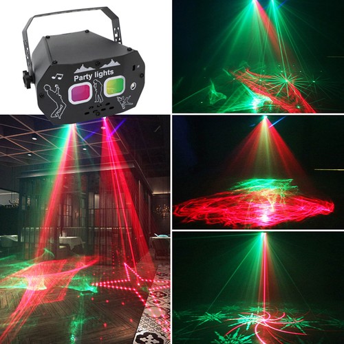 Disco Effect Light LED Stage Light Laser Projector RGB DJ Party KTV Show LightO8 - Picture 8 of 14