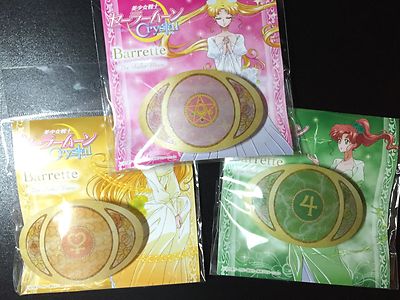 Sailor Moon Crystal Princess Tsutaya Books Proof Barrette Hair Clip Badge