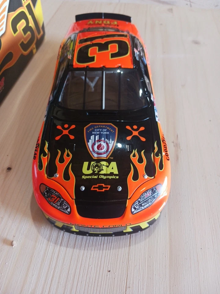 Robby Gordon #31 FDNY Cingular Ventana Transparente Banco Acción Escala 1:24 Diecast  Foto 2 de 4