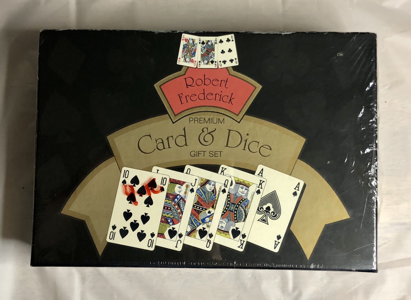 Robert Frederick Ltd. Premium Card & Dice Games GiftSet-2004 New RFS5936