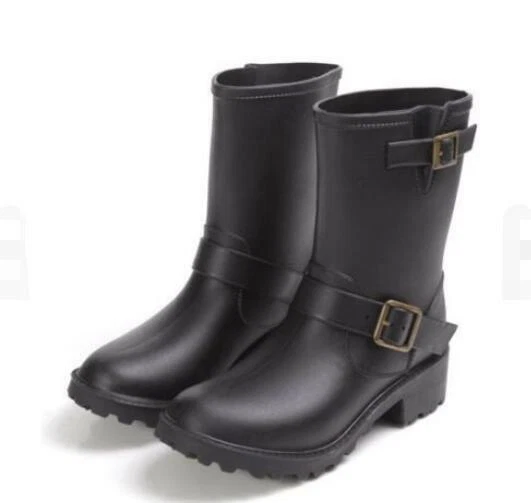 Biker welly hotsell boots
