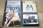 Lot of 4 Aerosmith Cds - Dream On Feature, Draw the Line, Get a Grip, & Pump