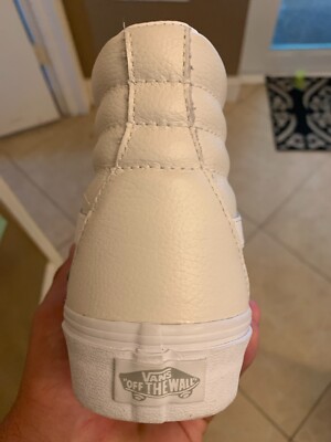 Vans Sk8-Hi BOLT Leather White/Drizzle Skate Retro Athletic Trainer VN0A5JIVXP3 Vans Sk8-Hi BOLT Leather White/Drizzle Skate Retro Athletic  main image 4