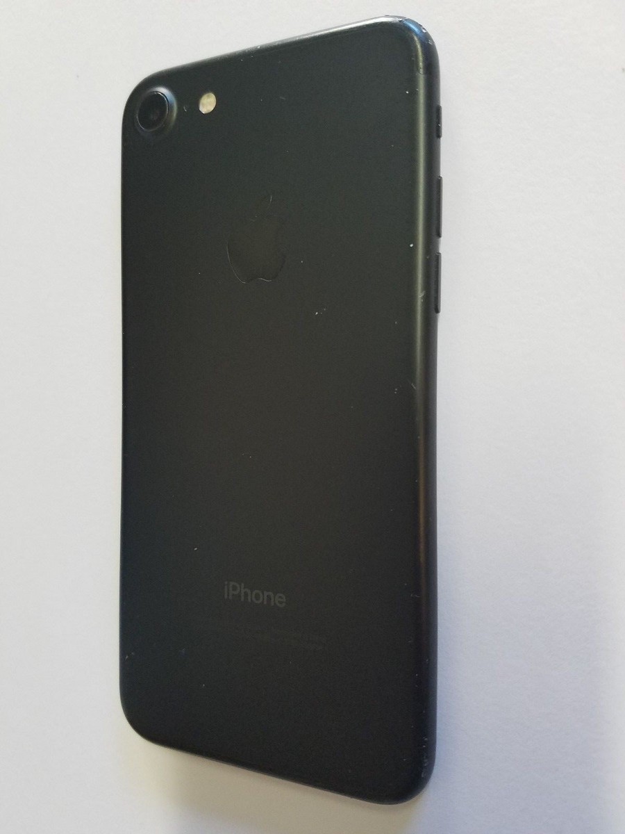 Genuine Iphone 7 Black Frame Back Cover Main Camera Housing Power