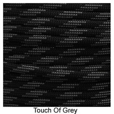 Touch of Grey Paracord 100 Foot 550 lb 7 Strand Camping Survival Rope
