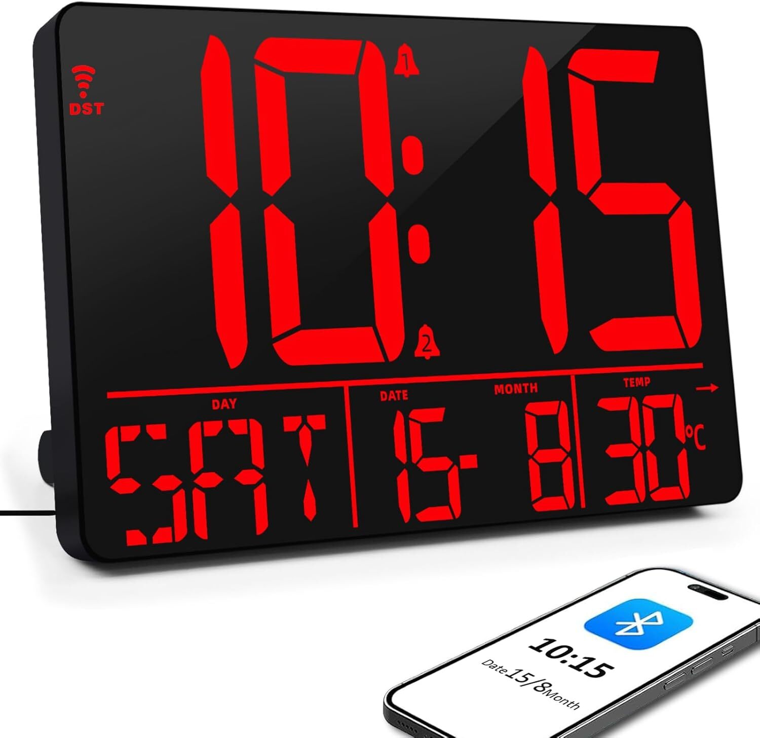 XREXS Wanduhr Digitale Gro Автоматические приборы для калибровки 13 Wanduhr 11590₽