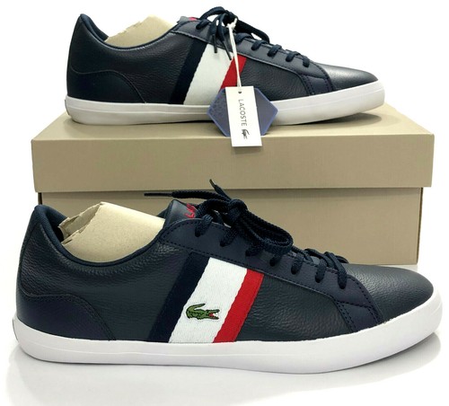 Lacoste Lerond 119 Navy Blue White Red 