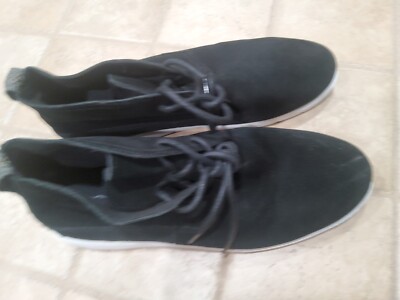UGG Freamon Mens Size 13 Treadlite Black Suede Ankle  display picture 3