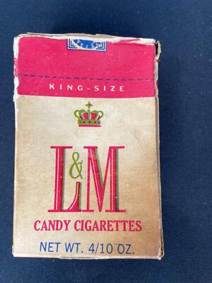Vintage L&M Candy Cigarette Box Four Star Candy Newark NJ | eBay