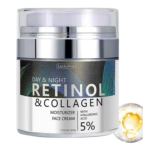 Crema de Colágeno para Rostro con Retinol y Ácido Hialurónico - Hidratante Facial EE. UU. - Imagen 10 de 11
