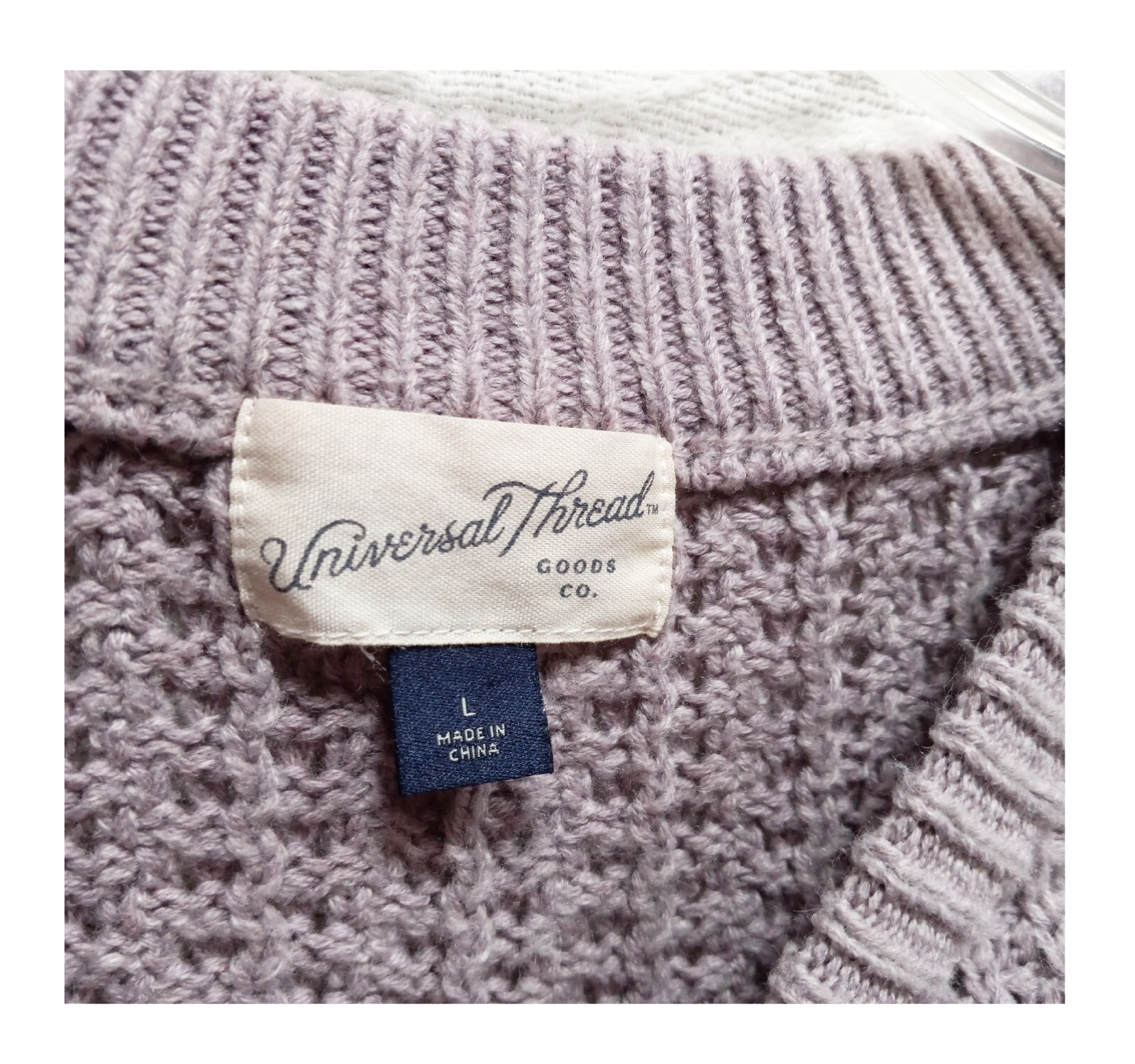 Universal Thread Thick Knit Crew Neck Sweater Pal… - image 5