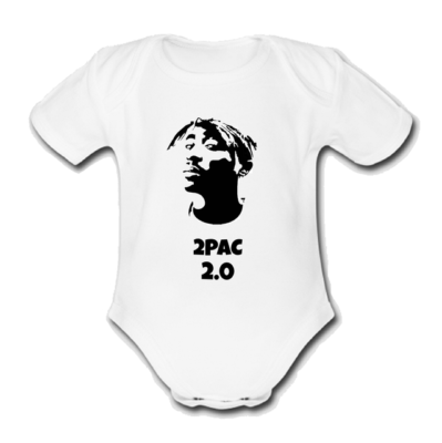 2PAC Babygrow Baby vest grow bodysuit TUPAC @SHAKUR MUSIC FP