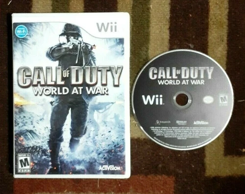 Call of Duty: World at War (Nintendo Wii, 2008) Good Shape & Tested