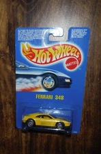 Hot Wheels Ferrari 348 yellow 1990 5666