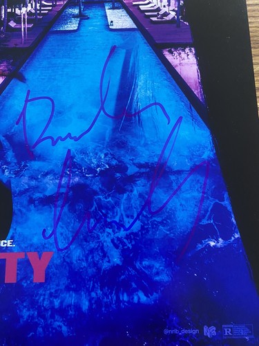 Director de fotografía autografiado por Brandon Cronenberg piscina infinita - Imagen 2 de 2
