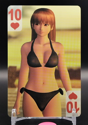 Kasumi Dead or Alive Xtreme Beath Volleyball Spielkarte Japanese Heart 10