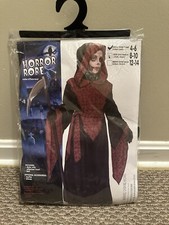 Horror Robe Child Costume Small NWT. Included Is Robe With Attached Hood . Belt