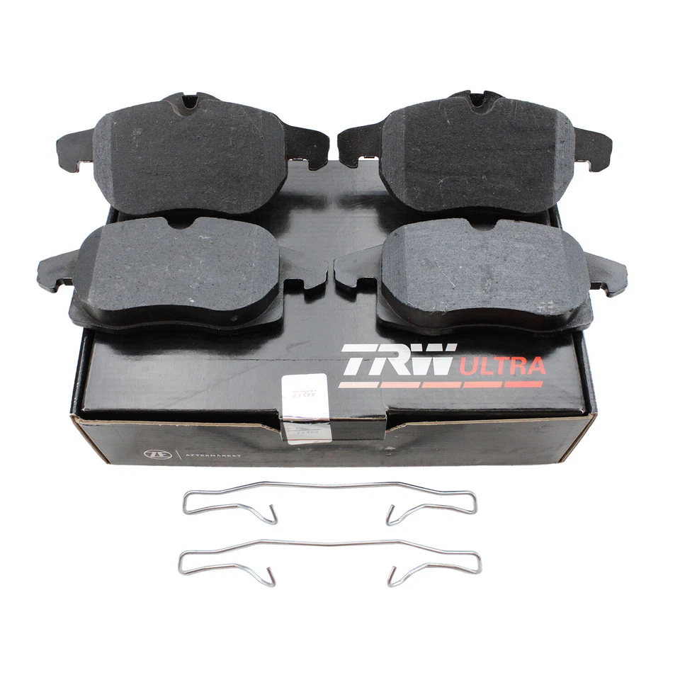 Juego de pastillas de freno de disco TRW ultra delanteras poco metálicas TXH1388 para Saab 9-3 V6 9-3X L4 Foto 4 de 4