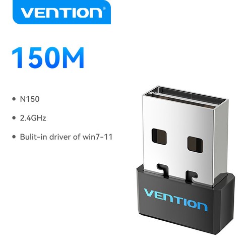WiFi 5 Adapter Antenna AC650 650M 5G 2.4G USB Dongle PC Desktop Laptop Ethernet - Picture 18 of 19