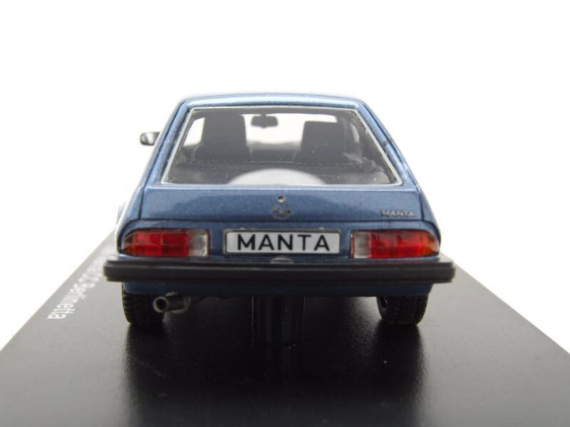 OPEL MANTA B CC BERLINETTA COUPE METAL BLUE 1980 NEO 49576 1:43 RESINA - Immagine 4 di 4