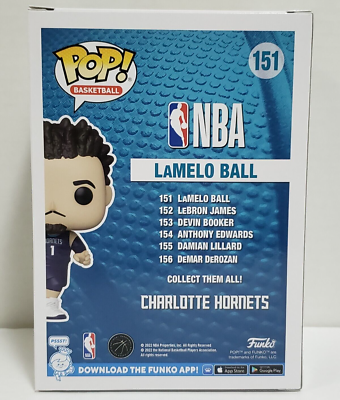 LAMELO BALL - Charlotte Hornets Funko POP NBA #151 Collectible