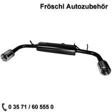 für Mitsubishi Lancer 1,5 1,8 Duplex Sportauspuff Schalldämpfer Auspuff a*