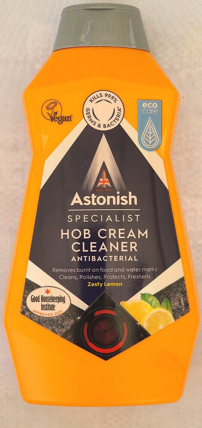 Astonish Hob Cream Cleaner Specialist Formula 500/235 ml Free Hob