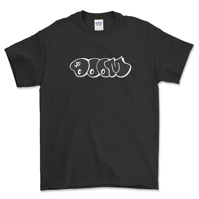 MF DOOM LOGO ALL CAPS MADVILLAIN RAP HIP HOP MUSIC LEGEND T SHIRT