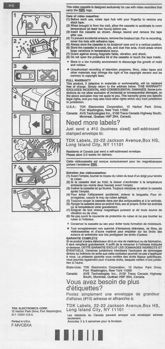 Films emblématiques pour enfants des années 80 - Couverture de VHS vintage