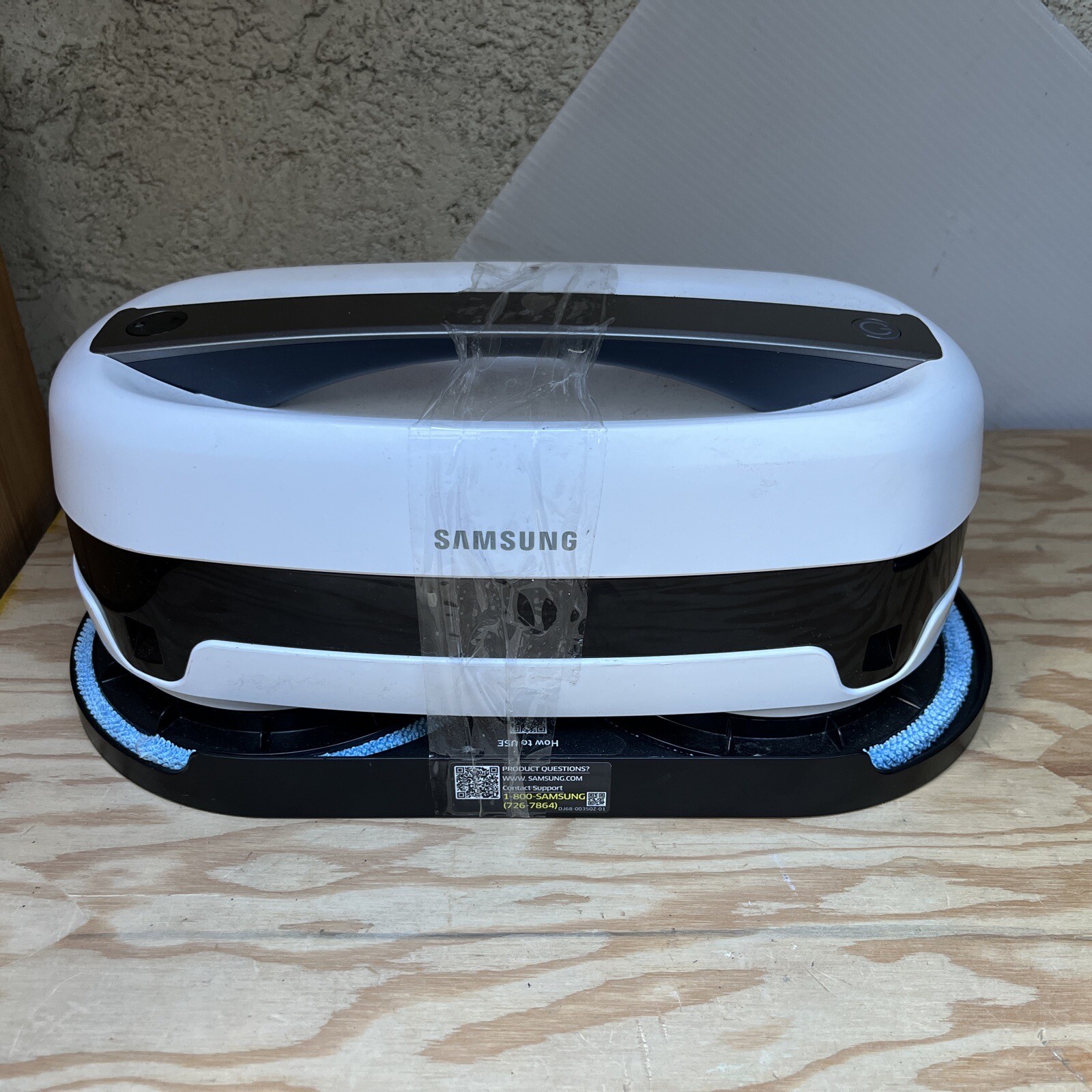 Samsung Jetbot Robot Mop. Dual Spinning/Edge Cleaning Technology eBay