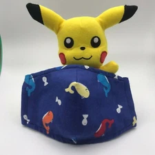 NEW Adult Cloth Face Mask Covering 100% Cotton Mouth Cover Filter Pocket WLTW   