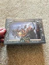CMON A Song of Ice & Fire House Stark Mormont She-Bears Unit Box New in Shrink