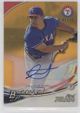 2016 Bowman Platinum Top Prospects Orange 5/25 Ariel Jurado #TPA-AJU Auto i5q