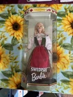 1999 Swedish Barbie Doll Dolls of the World 20th Anniversary vintage New in box