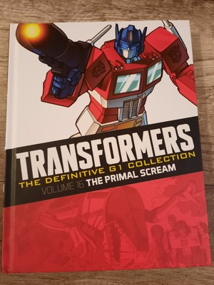 TRANSFORMERS Definitive G1 Collection Vol. 16: Primal Scream HARDCOVER Hachette