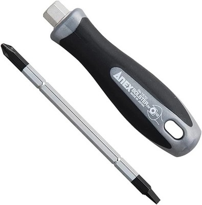 ANEX INTERCHANGEABLE SCREWDRIVER Replace Bolster WITH BIT SET No. 1570 JAPAN