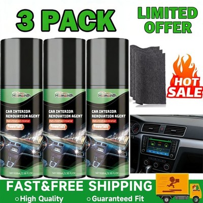 Car Interior Cleaner, Vehicle Interior Polish | Interior Detailer Spray-2026 NEW