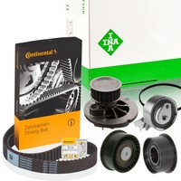 Conti CT873 Zahnriemen + INA Rollen Satz Wapu FüR Opel Astra F Classic
