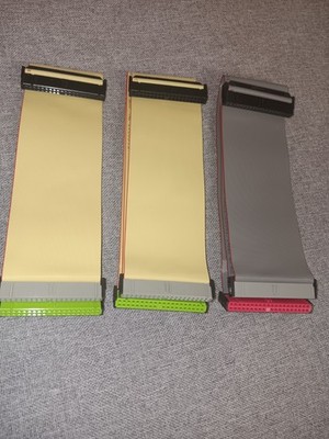 38 Pin IDE/ATA 2.5''/ HDD HardDisk CDROM / 18'' Long Data Cable Lot Of 3