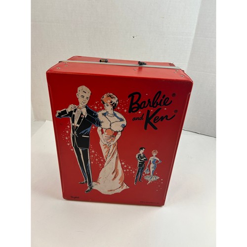 Lote Barbie y Ken años 60: corte burbuja, Ken flocado, estuche de armario, etiquetado Ken - Imagen 22 de 24
