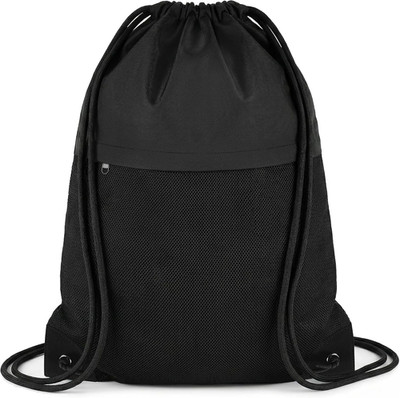 Drawstring Backpack Gym Bag - String Gym Bag for Men & Women, Lightweight Cinch