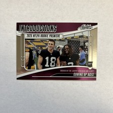 2025 Absolute Football Holiday - Jeanty & Bech “Coming Up Aces” Rookie-Free Ship