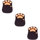  3pcs Cat Claw Mouse Pad Office Desk Mouse Pad Cartoon Pattern Mouse Pad
