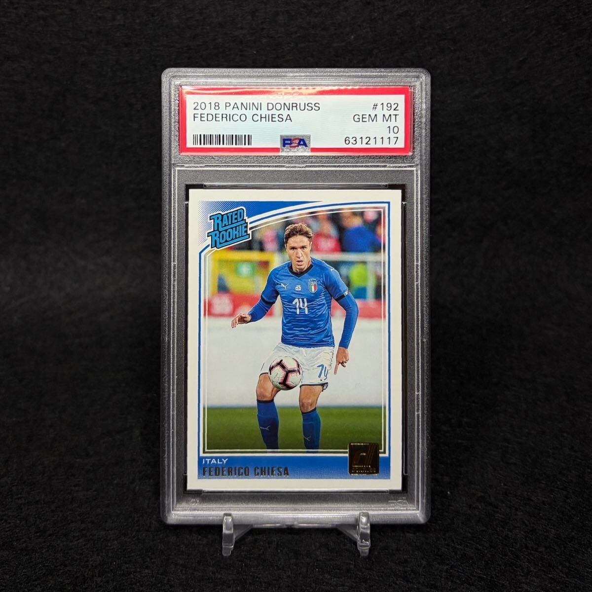 PSA10 Top Mint Panini Donruss #192 Federico Chiesa Rated Rookie JAPAN
