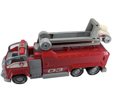 Paw Patrol Movie Marshall s Transforming City Fire Truck Engine Sounds & Lights