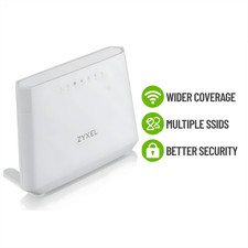 WIFI 6 Fast Indoor Router Gigabit Dual Band Wireless 2.4GHz 5GHz - Excellent