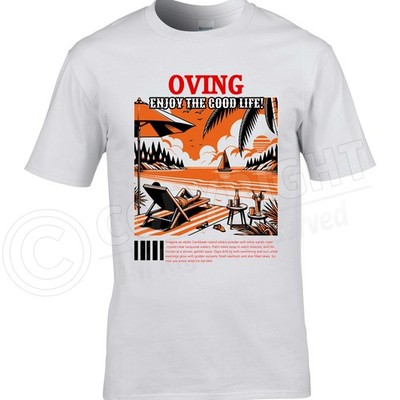 OVING Place T-Shirt Home Birth Love Hate Funny Men's