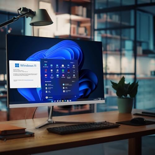 23.8" All in One Desktop Computer, with Wireless Keyboard & 16+512 wireless kit - Picture 7 of 8