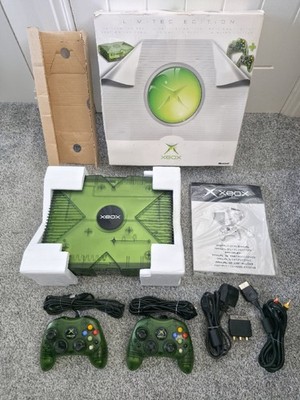   *SEHR SELTEN!* MICROSOFT ORIGINAL XBOX KONSOLE CRYSTAL GREEN EDITION OVP