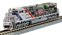 KATO 176-1943 N SCALE UNION PACIFIC SD70ACe RD#1943 DC, DCC RDY "SPIRIT OF U.P"